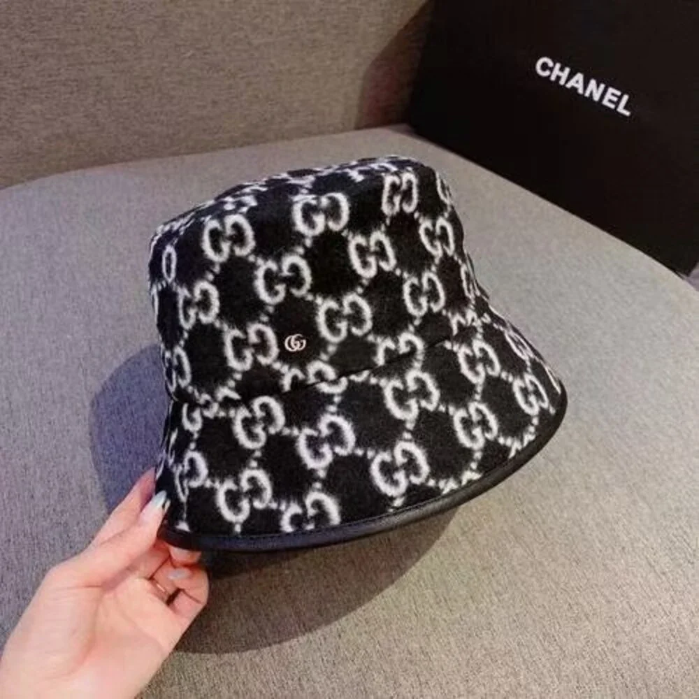 Gucci GG Pattern Wool Bucket Hat - Picture 3 of 4